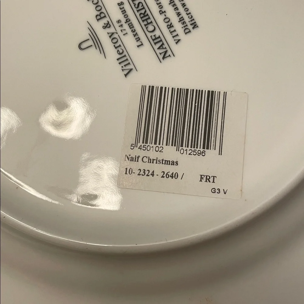 Villeroy & Boch Naif Christmas Plate - Picture 4 of 4